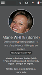 Mobile Screenshot of marie-white.com